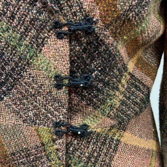 Beautuful PAULE VASSEUR Plaid Wool Blazer - Picture 4 of 10